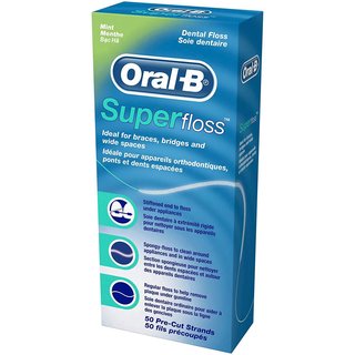 Oral-B Superfloss Zahnseide 50 Fäden