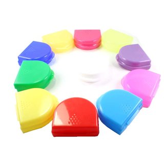 Zahnspangenbox 2,7cm verschiedene Farben