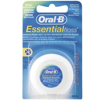 Oral-B Essential floss mint gewachst 50m