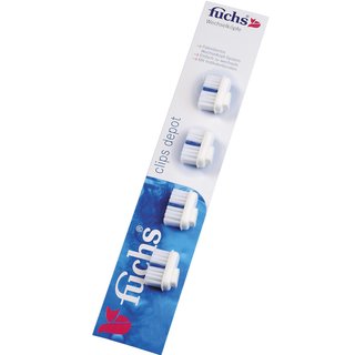 Fuchs Clips Depot Wechselköpfe medium 4er Pack